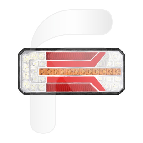 REAR LAMPS REAR LAMPS WITHOUT TRIANGLE RIGHT